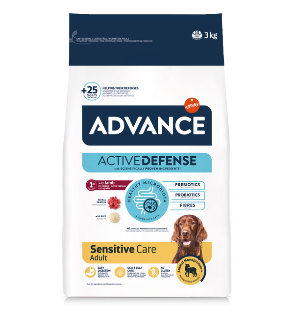 Adult Med/Max Sensitive Care Cordero y Arroz 3kg