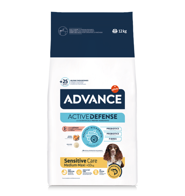 Adult Med/Max Sensitive Care Salmón y Arroz 12kg