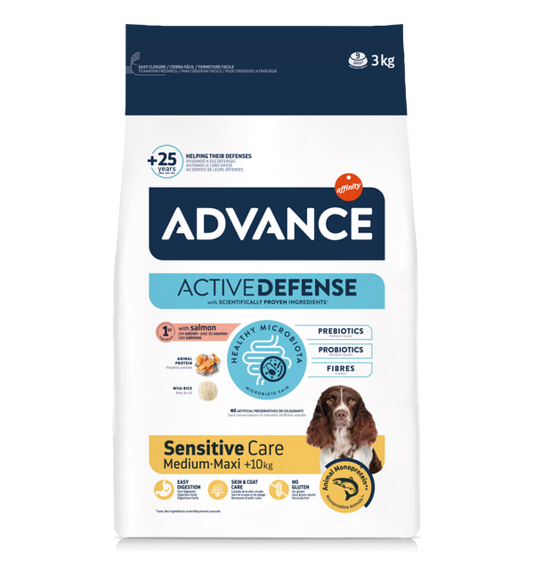 Adult Med/Max Sensitive Care Salmón y Arroz 3kg