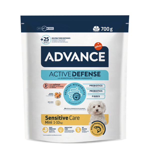Adult Mini Sensitive Care Salmón y Arroz 700g