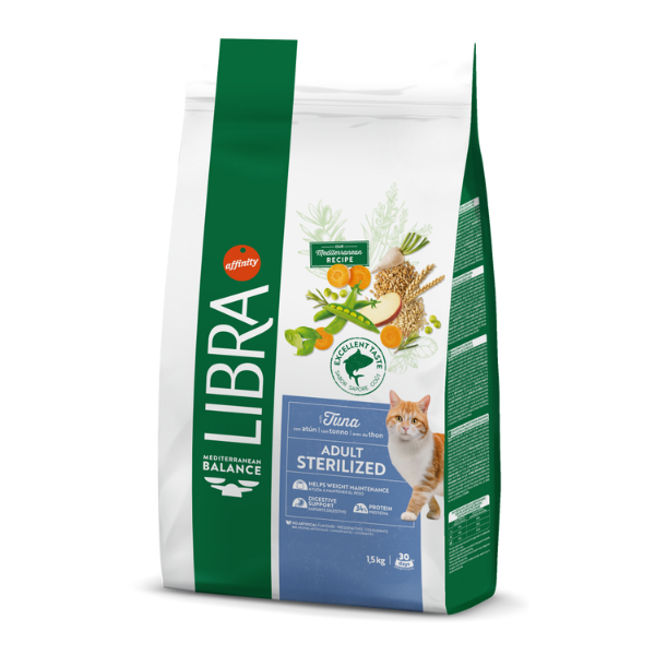 Adulto esterilizado con atún 1,5kg
