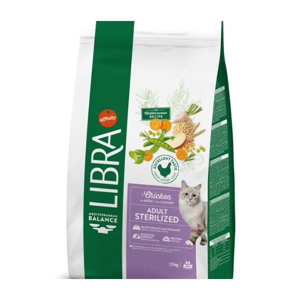 Adulto esterilizado con pollo 1,5kg