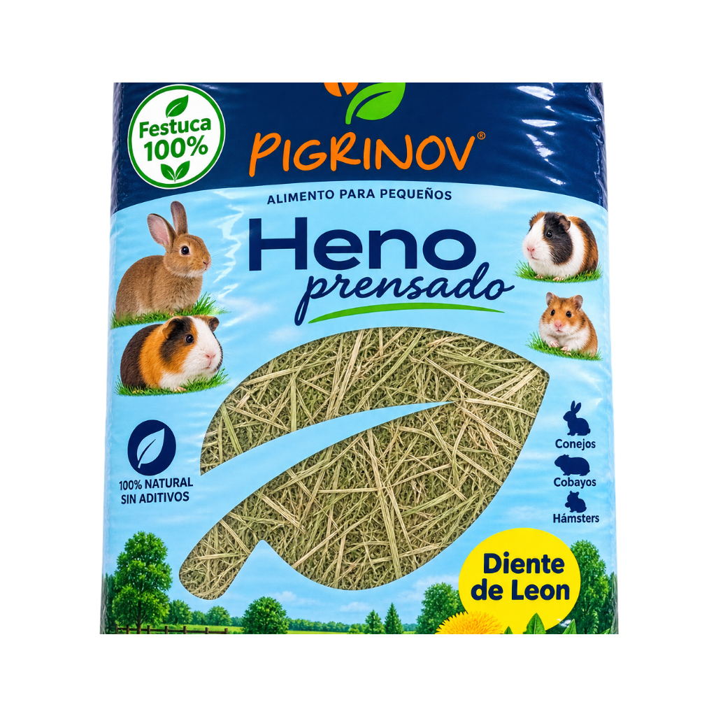 Agrinov Heno prensado diente de león