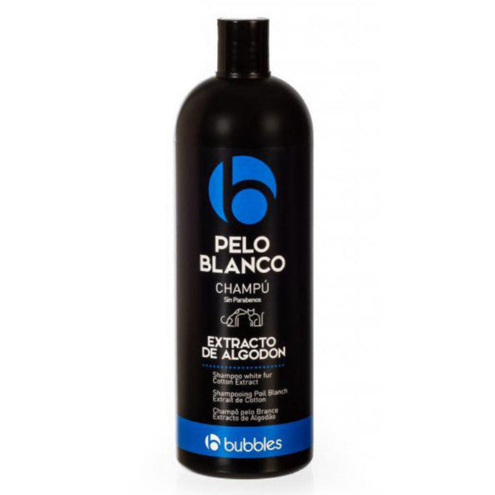 Bubbles Champú Perros Pelo Blanco