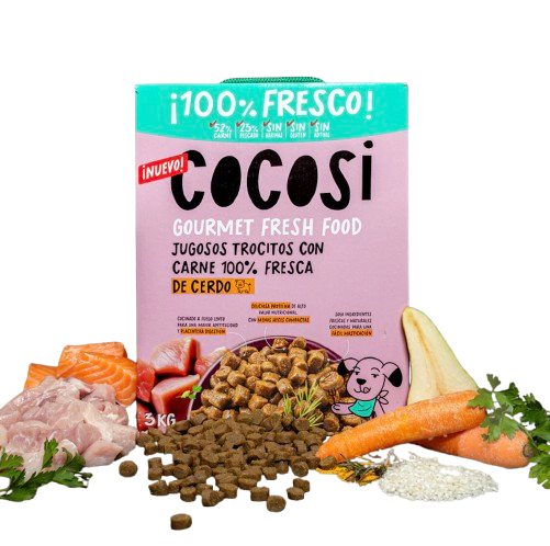 Cocosi Perro 100% cerdo 3kg