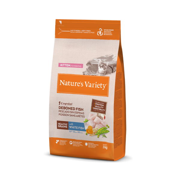 HEALTHY GRAIN KITTEN PESCADO BLANCO 3kg