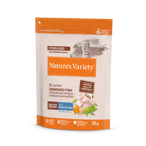 HEALTHY GRAIN STERILIZED PESCADO BLANCO 300g