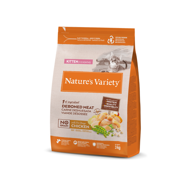 NO GRAIN KITTEN POLLO CAMPERO 3kg