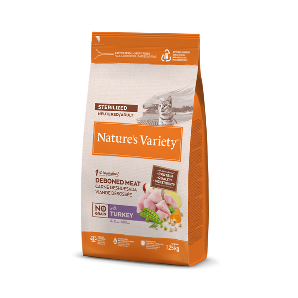 NO GRAIN STERILIZED PAVO 1,25kg