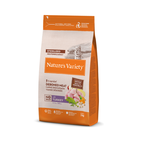 NO GRAIN STERILIZED PAVO 3kg