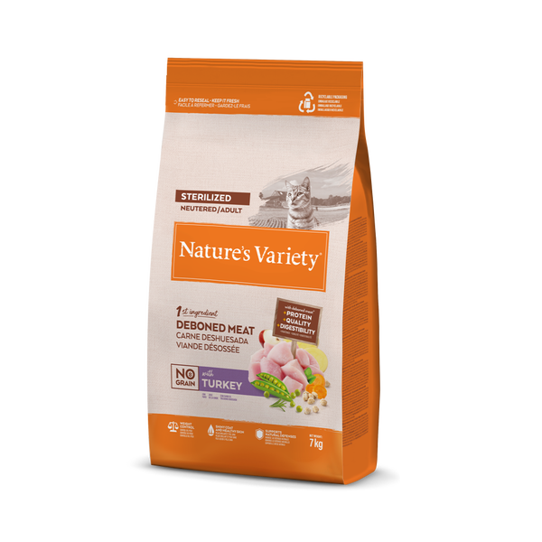NO GRAIN STERILIZED PAVO 7kg
