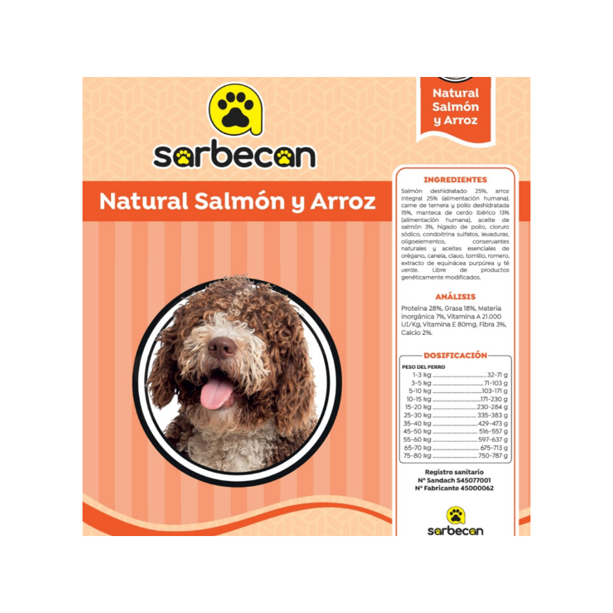Sarbecan Salmón 18kg