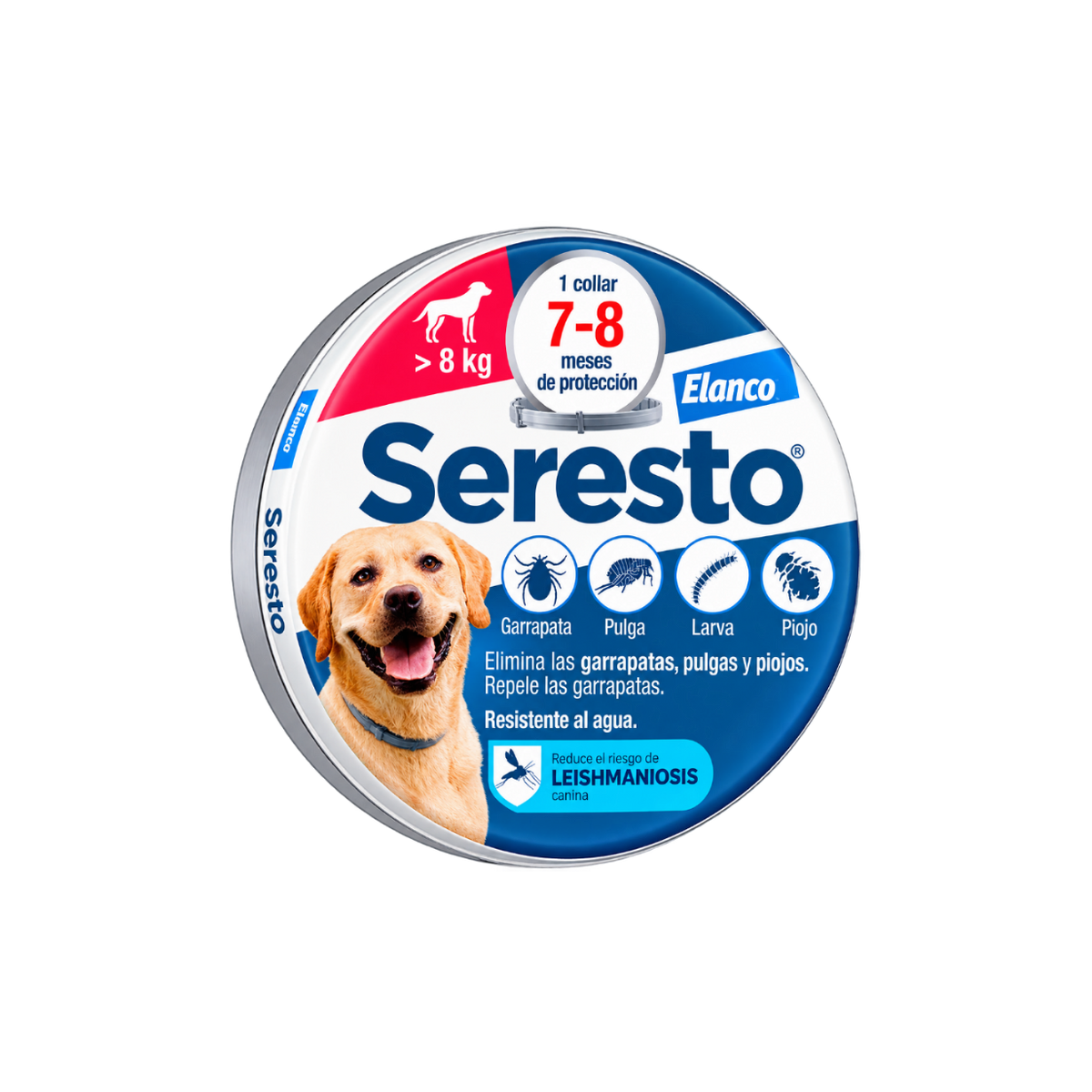 Seresto Clínico collar antiparásitos más de 8kg