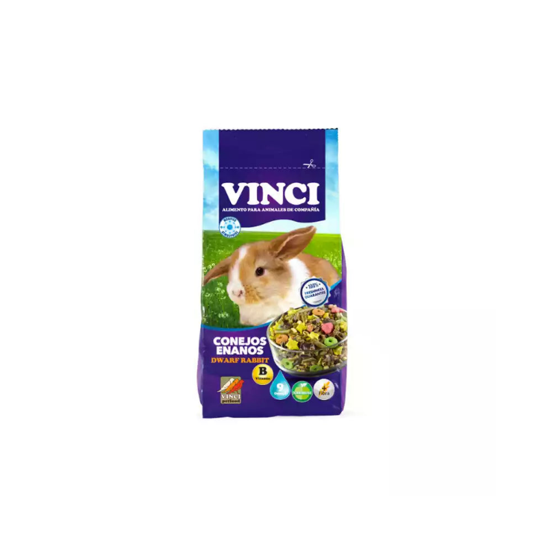 Vinci Alimento para Conejos Enanos 4kg